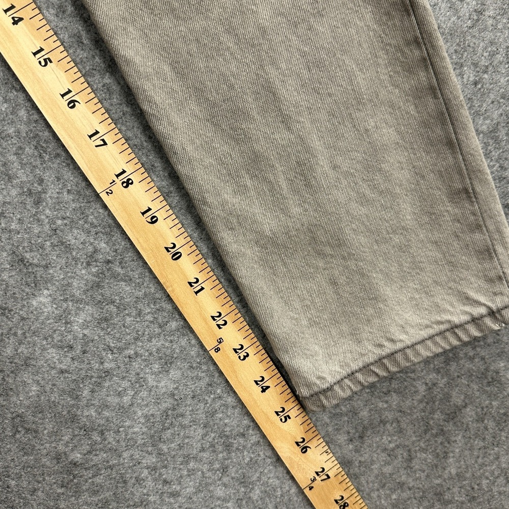 Levi's 501 Premium Jeans Womens W27 L26‎ Gray Button Fly 100% Cotton Straight - Picture 10 of 15